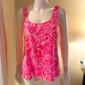 Lilly Pulitzer Silk Cosmos Top